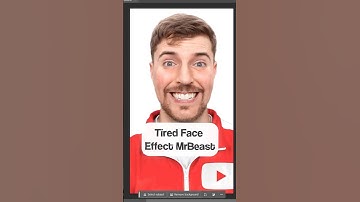 How to Create a Tired Face Effect in Photoshop#photoshop #tutorial #thumbnails #background #mrbeast
