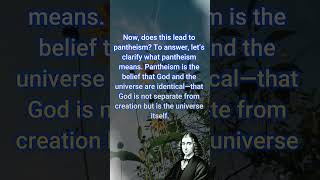Spinozas Substance Does It Prove Pantheism?