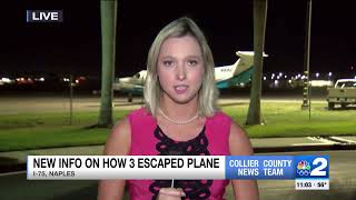 New information on survivors' escape from I-75 plane crash