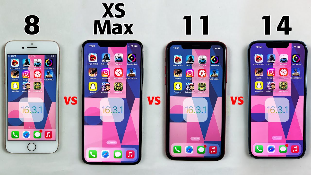 Размеры айфон 11 и 13