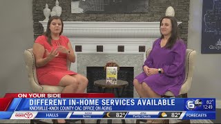 How senior citizens can access different in-home services though CAC Office on Aging