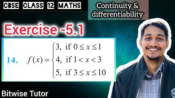 Class 12 Ex 5.1 Q14 Maths | Ex 5.1 class 12 maths q14