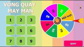 Vòng Quay May Mắn Phiên Bản 1 Đáp Án | Games Power Point | Thầy Giáo Làng