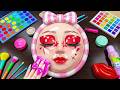 ASMR Makeup on Watermelon (No Talking) 8
