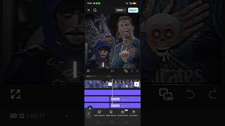 Ronaldo skull face edit in capcut like after effects 🔥💯🥵