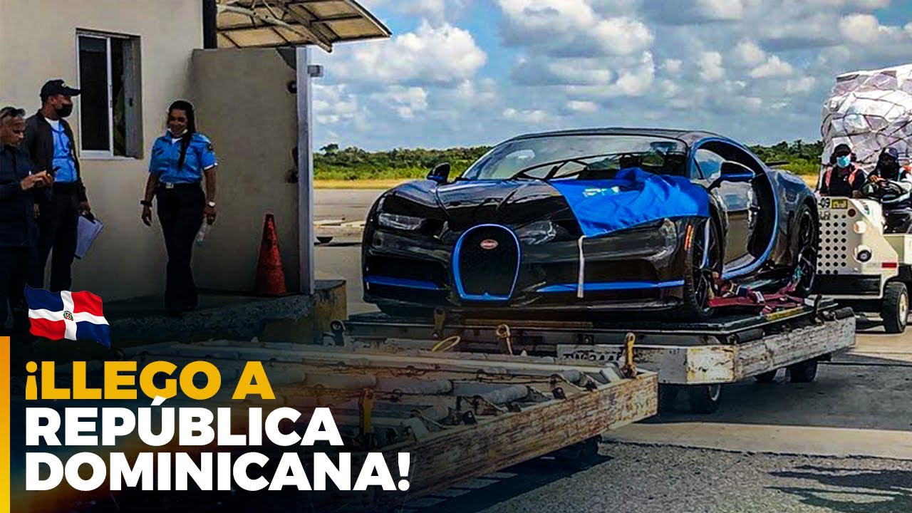 ¡LLEGO A RD! el Nuevo Bugatti del ALFA EL JEFE (Aquí te contamos cual