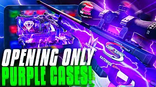 OPENING ONLY PURPLE CASES ON HELLCASE!
