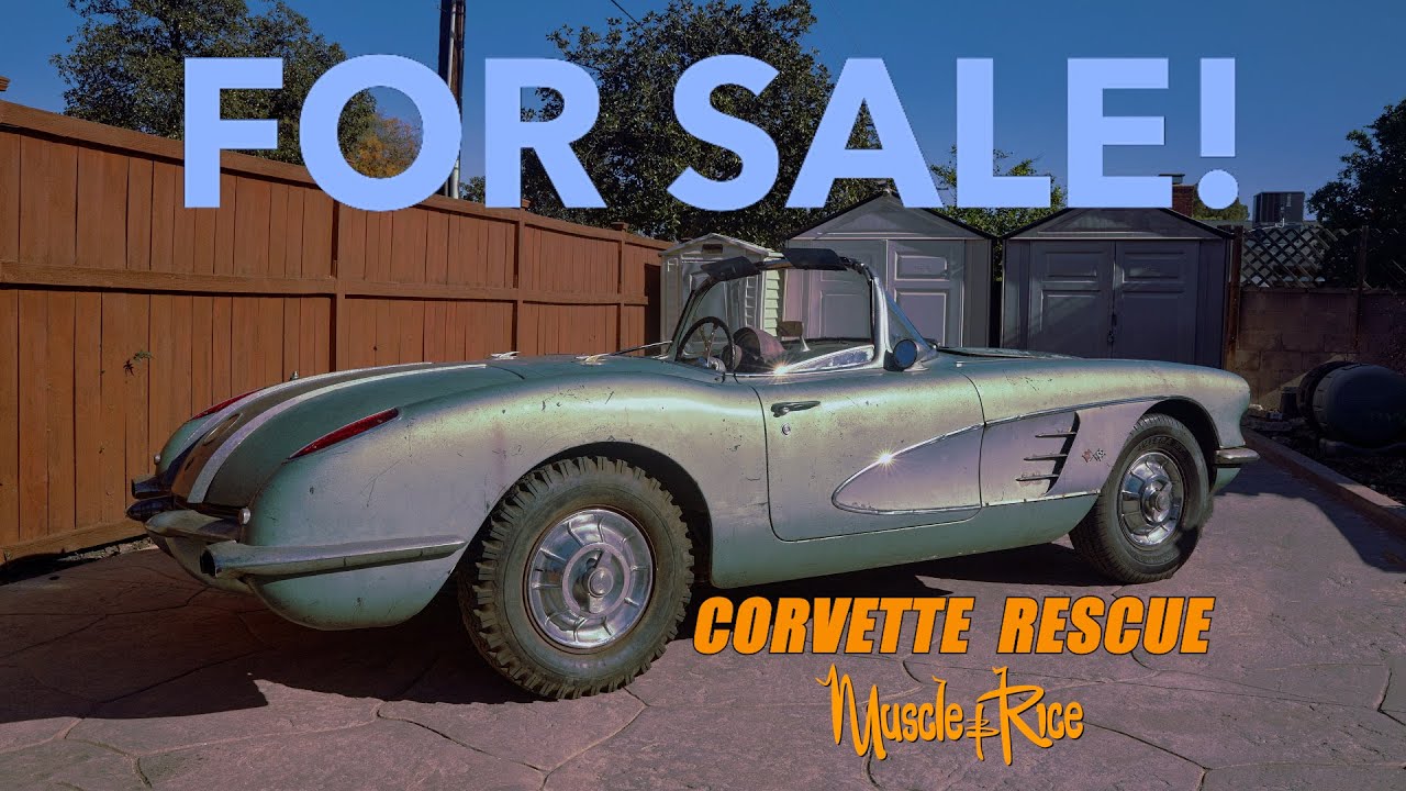 Автомобиль Corvette Rescue выставлен на продажу на аукционе HAGERTY AUCTIONS - Corvette C1 1958 г...