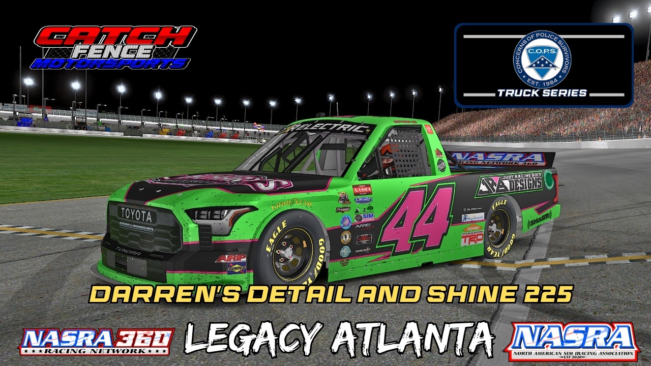 C.O.P.S. Truck Series | Darren's Detail and Shine 225 | Legacy Atlanta Motor Speedway