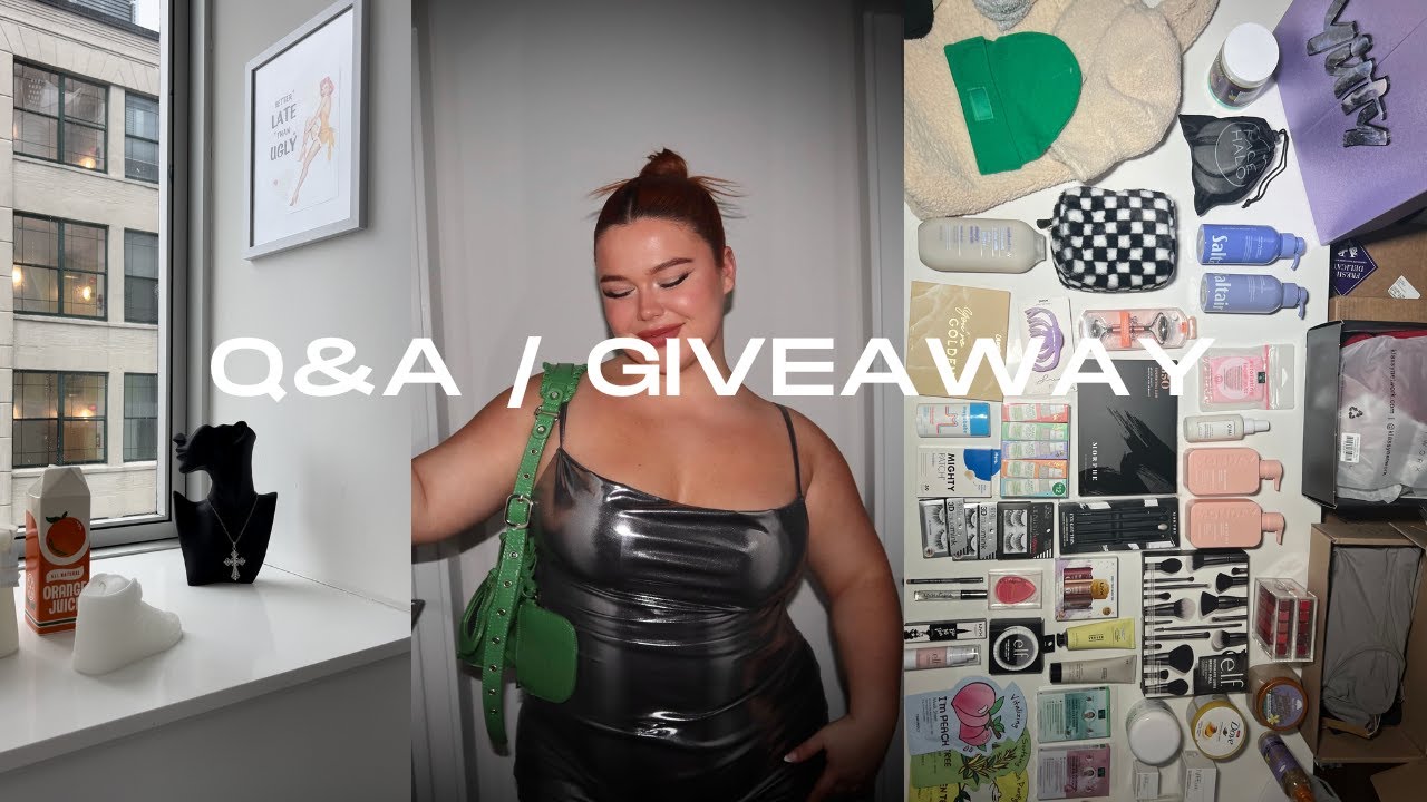 Q&A / GIVEAWAY WINNER | influencer advice, giveaway winner announcement, spilling the teaaaa, etc.