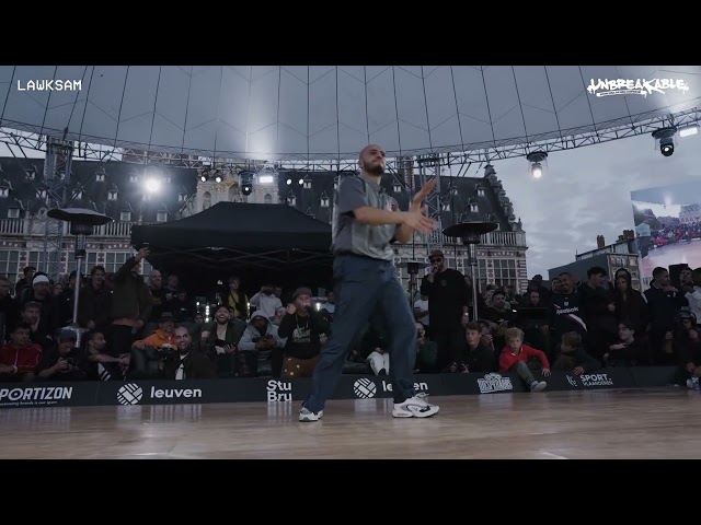 Tawfiq vs Cis   BBOY TOP 32   Unbreakable 2022 class=