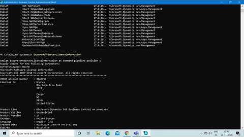 How to import-export license in Dynamics 365 Business Central Ver 17.