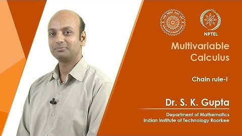 Lecture 09: Chain rule-I