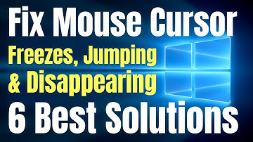 How to Fix Cursor Freezes, Cursor Disappears & Cursor Jumps Problem in Windows 10