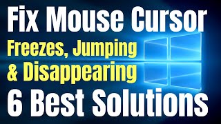 how to fix cursor freezes, cursor disappears & cursor jumps problem in windows 10