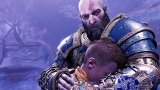 Atreus Comes Home From Asgarde - Kratos Hugs Atreus - God of War Ragnarok