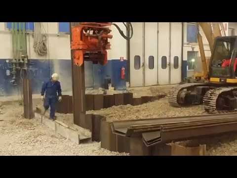 Video: Immersione Della Palancola: Vibratori Su Escavatore E Gru, Altri Metodi Di Immersione, Selezione Di Palancole In Acciaio Nel Terreno