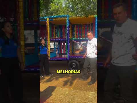 Entrega e montagem da Carreta Playground