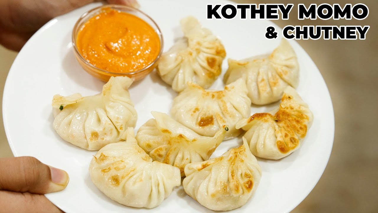 Kothey Momo & Chutney Combo - NO STEAMER , NEPALI VEG MOMOS RECIPE - CookingShooking | Yaman Agarwal