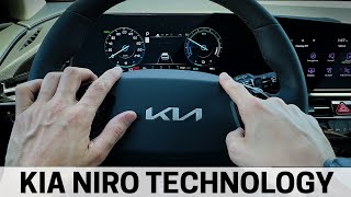 Kia Niro Steering Wheel and Cluster (2023 model)