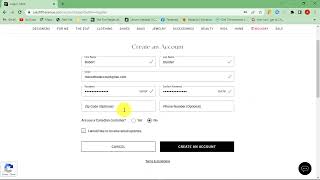 Saks Fifth Avenue Account Sign Up - Add Payment Details screenshot 4
