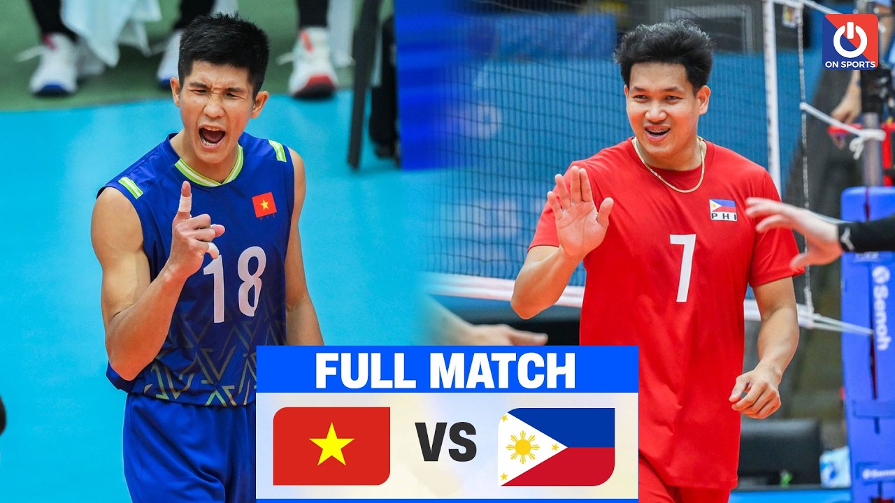 FULL HD | VIETNAM vs. PHILIPPINES | Quốc Dư - Ngọc Thuân thăng hoa bắn phá dồn dập