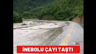 İnebolu Çayı Taştı 11 Ağustos 2021 - Sel