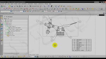 NX8 - Create multiple Parts List in NX8 Drafting.