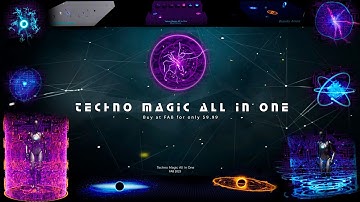 Techno Magic All In One - Demo | Unreal Engine 5 - FAB