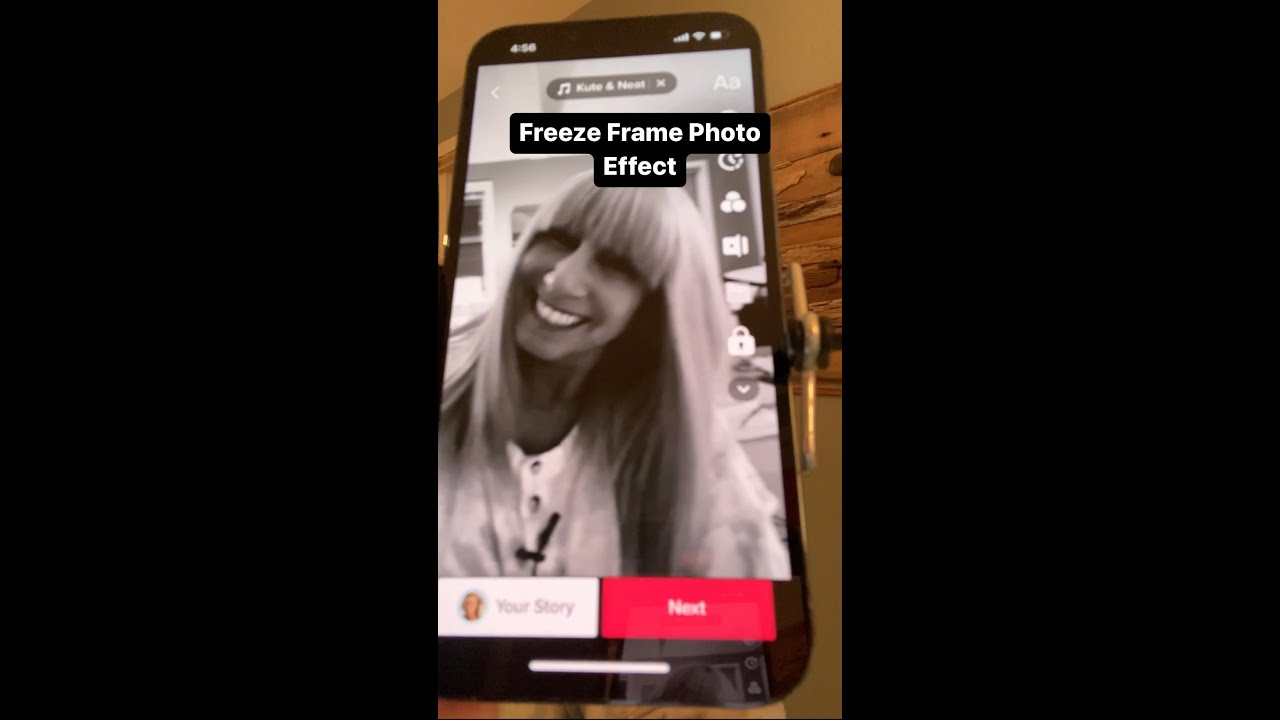 TIKTOK FREEZE FRAME PHOTO EFFECT YouTube
