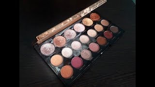 Палетка теней от Makeup Revolution Revolution Jewel Collection Eyeshadow Palette Deluxe.