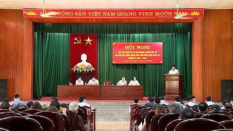 Ứng cử viên đại biểu HĐND tỉnh TXCT tại đơn vị bầu cử số 11 huyện Yên Khánh