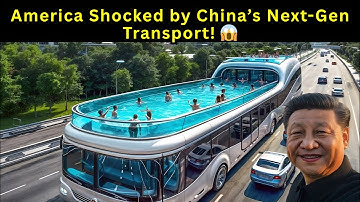 China’s Transport Revolution 2025 🚄 | Next-Gen Inventions That Shocked America!