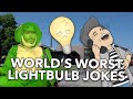 World&#39;s Worst Lightbulb Jokes – Therapy Gecko #Shorts