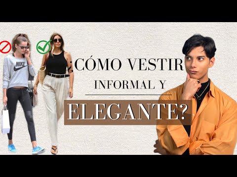 Video: 3 formas de vestir elegante pero informal