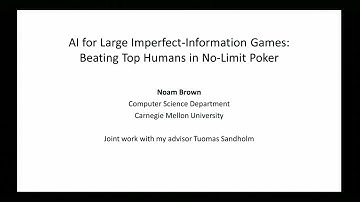 AI for Imperfect-Information Games: Beating Top Humans in No-Limit Poker