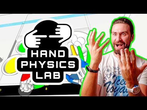 Бесконтрольный VR часть 1. Hand physics lab VR!