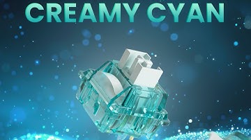 Akko Creamy Cyan Clicky Switch Sound Test | Satisfying Clicks & Typing ASMR