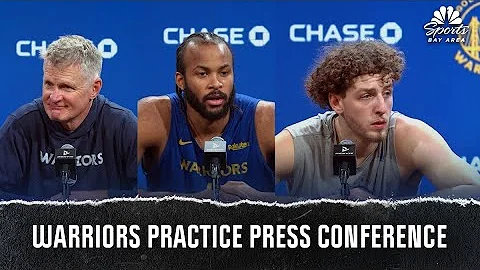 Steve Kerr, Moses Moody and more discuss Warriors' lineup, defense | NBC Sports Bay Area