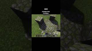 Minecraft mini fountain tutorial for builders #minecraft #minecraftshorts #minecraftbuild #shorts