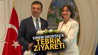 Ekrem İmamoğlu, Üsküdar Belediye Başkanı Sinem Dedetaş'a tebrik ziyaretinde bulundu!