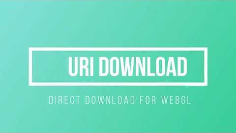 URI direct download for webgl Unity3D Asset store