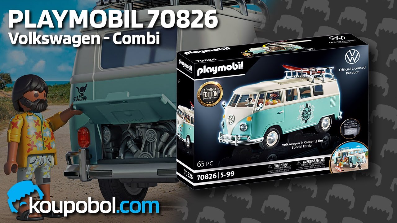 playmobil licence volkswagen - cox et combi