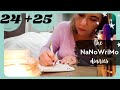 Shopping, Writing, & Feeling Thankful [The NaNoWriMo Diaries - Days 24 + 25]