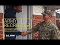 Day in the life army recruiter  us army