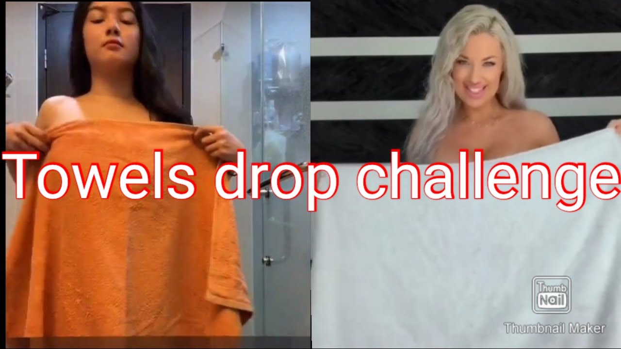 Towel Drop Challenge Tiktok Compilation Youtube