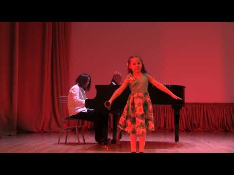 ГБОУ СОШ № 376, Васильева Екатерина, 7 лет, песня Солнечная капель