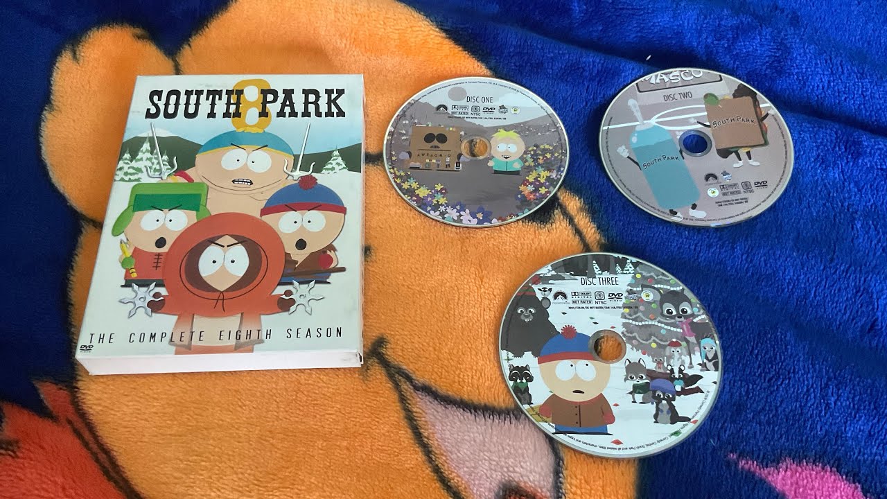 Opening to South Park: The Complete 8th Season 2006 DVD (All 3 discs ...