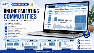 Online Parenting Communities Dashboard in Power BI