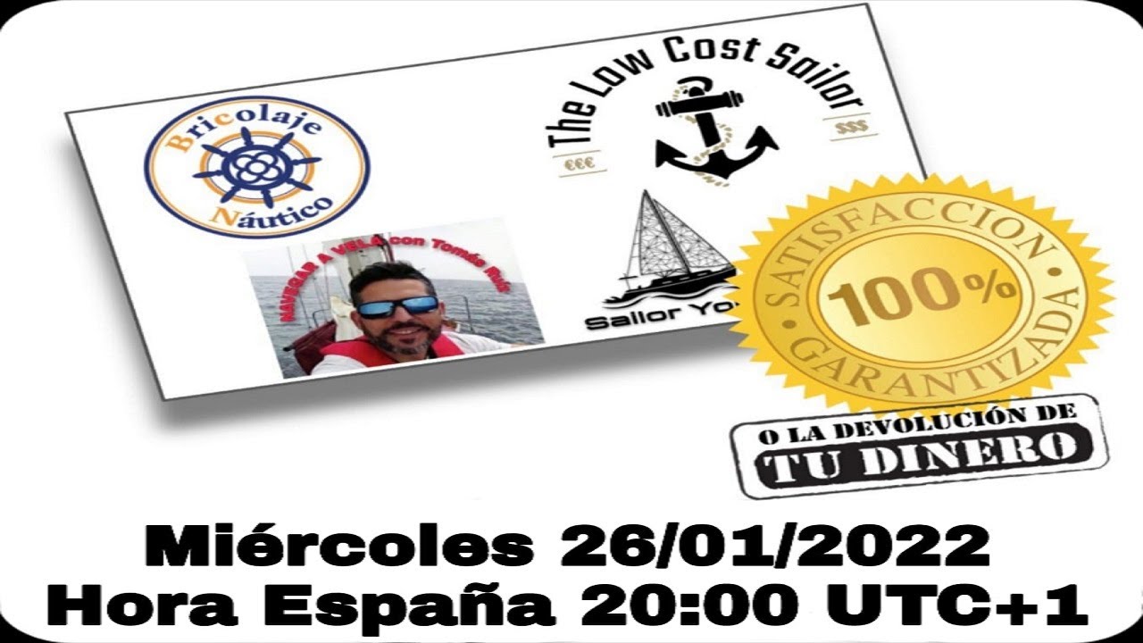 III CONCILIO Youtuber  NAVEGACIÓN con Mal Tiempo en solitario-con poca tripulación-Preparar el Barco